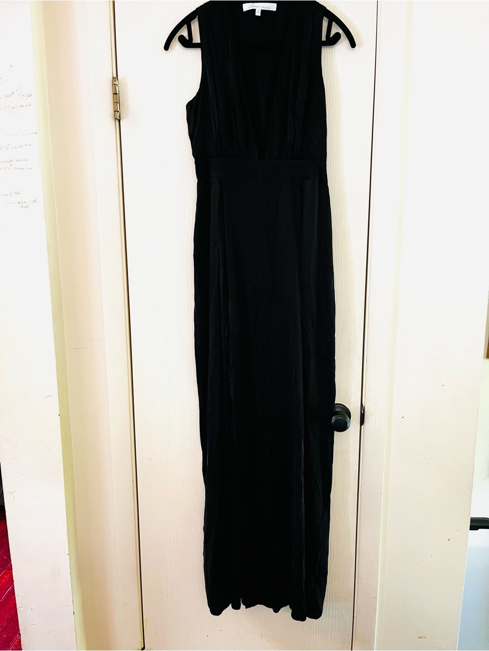 Lovers + Friends Silk Naomi Ethereal Wedding Guest Maxi Fairygoth Hi Slit Dress